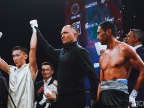 Боксёр из Якутии Михаил Варламов победил в главном бою «Битвы за контракт»