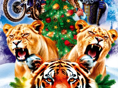 Золото Африки &quot;Тигры среди львиц&quot;: Цирк-шапито