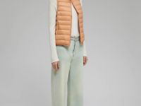 Пуховый жилет с натуральным пухом