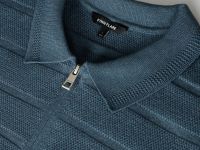 Джемпер с воротником-поло