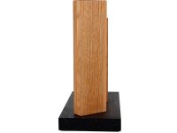 Подставка для ножей магнитная Woodinhome KS050SON-ST, дуб/мрамор