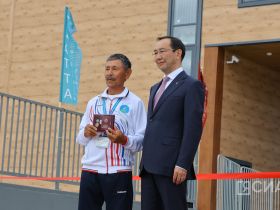 Крупнейший спортивный объект в сельской местности Якутии открыли в селе Ытык-Кюель