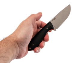 Туристический нож N.C. Custom Crony, сталь AUS-10, рукоять Black/Orange G10