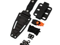 Тактический нож Кизляр ПП Шип, сталь AUS-8 с покрытием, рукоять пластик, черный