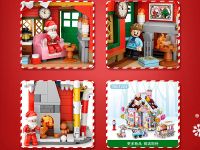 1223_MK Конструктор Рождественский дом
