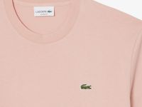 Мужская хлопковая футболка Lacoste с коротким рукавом