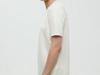 Джемпер с коротким рукавом и округлой горловиной