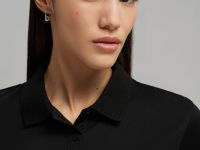 Поло regular fit из мерсеризованного хлопка