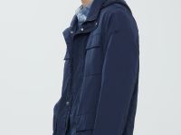 Ветровка с воротником-стойкой