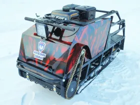 Мотобуксировщик ЖЕЛЕЗНАЯ СОБАКА M500 9 л.с