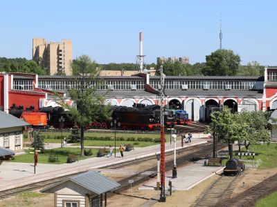 Веерное депо с поворотным кругом, 1901 г., 1929 г.