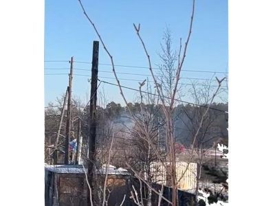 Видеофакт: на территории бывшего лагеря «Бинго» в Якутске произошел пожар