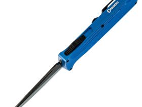 Автоматический нож Daggerr Кощей Blue BW, сталь D2, рукоять алюминий