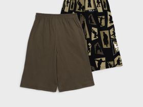 Шорты трикотажные для мальчиков, 2 шт в комплекте