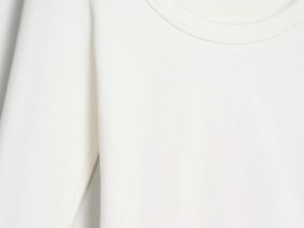 Приталенный лонгслив в рубчик, Бежевый