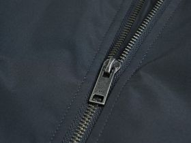 Утеплённый бомбер, Серый