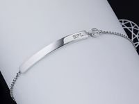 Браслет из серебра с бриллиантом э0601бр05181800