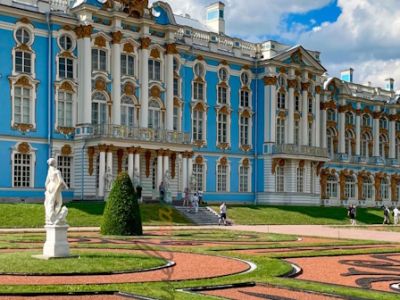 Пушкин. Екатерининский дворец, Янтарная комната