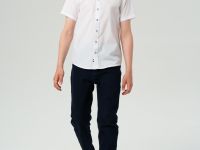 Сорочка текстильная для мальчиков (regular fit)