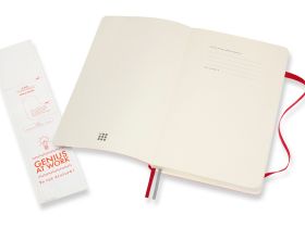Записная книжка в линейку Moleskine "Classic Soft Expended" Large 13х21 cм 400 стр., мягкая обложка,