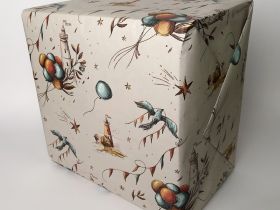 Бумага упаковочная "Маяки" 70х100 см