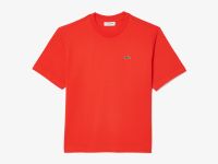 Женская Футболка Lacoste Loose Fit из мягкого хлопка