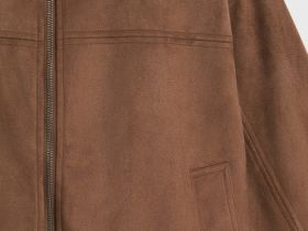 Бомбер из искусственной замши для мальчиков, Оранжевый