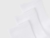 Базовые носки, 3 пары, Белый