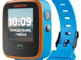 Детские смарт-часы Geozon Aqua (Orange/Blue) (G-W04BLU)