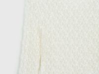 Лонгслив из кружева, Белый