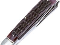 Нож складной Cold Steel Trapper, сталь 8Cr13MoV, рукоять кость, коричневый