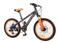 Детский велосипед Wind Ultra 20 7sp, год 2025, цвет Синий-Оранжевый