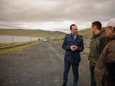 Айсен Николаев поставил задачи по решению проблем озера Мелкое в Булунском районе Якутии