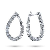 Серьги из белого золота э4712сг09200925