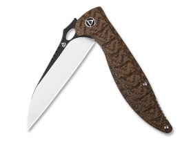 Складной нож QSP Locust, сталь 154CM, рукоять микарта