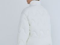 Короткая утеплённая куртка, Бежевый