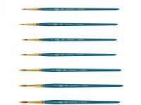 Кисть синтетика №5/0 круглая Гамма "Галерея" короткая ручка