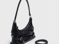 Сумка из лакированной кожи, Черный