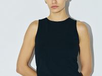 Топ из хлопка, Черный