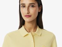 Женское поло Lacoste Slim Fit из эластичного хлопка