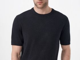 Джемпер с коротким рукавом, Синий