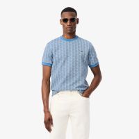 Мужская жаккардовая футболка Lacoste