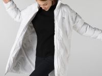 Женское стеганое пальто Lacoste