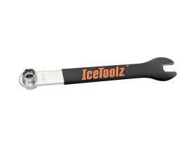 Ключ педальный IceToolz 34B1 (серебристый)
