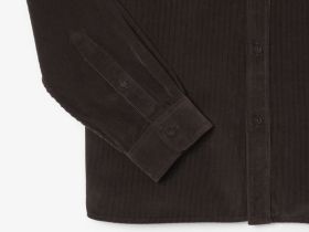 Мужская хлопковая велюровая рубашка Lacoste стандартного кроя
