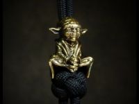 Бусина для темляка Мастер Йода, латунь