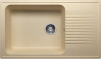Мойка ZELLE 1B LR W 850*500 CREAM