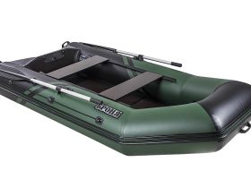 Лодка ПВХ БРОНЯ 280 Зелёный - чёрный