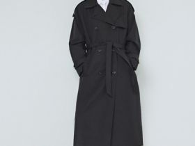 Длинный тренч, Черный