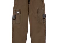 Брюки текстильные утепленные флисом для мальчиков